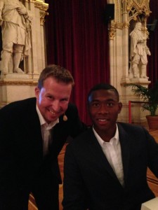 David Alaba mit A. Sedivy